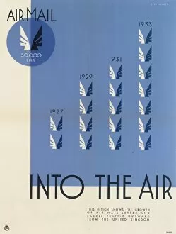The Blue Collection: Air Mail Poster