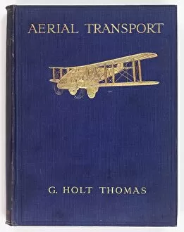 The Blue Collection: Book cover design, Aerial Transport